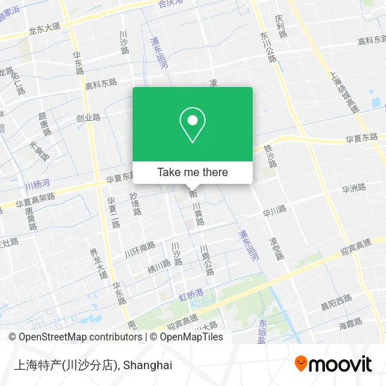 上海特产(川沙分店) map