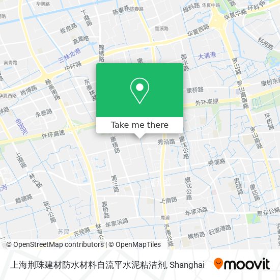 上海荆珠建材防水材料自流平水泥粘洁剂 map