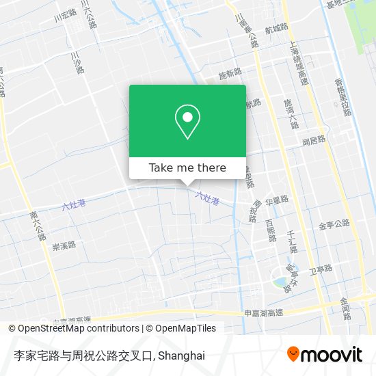 李家宅路与周祝公路交叉口 map