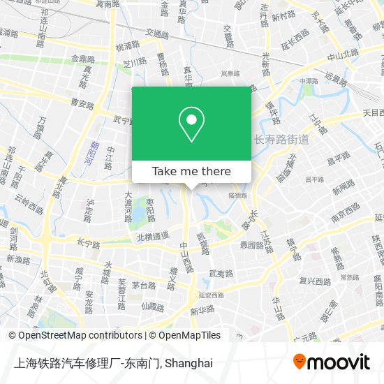 上海铁路汽车修理厂-东南门 map