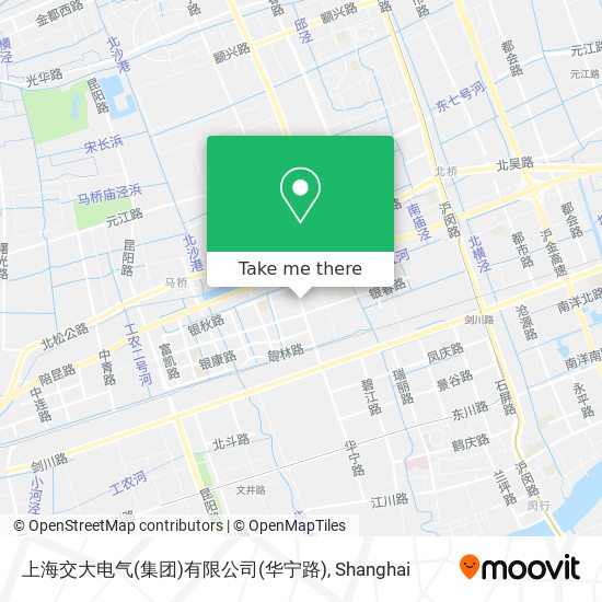 上海交大电气(集团)有限公司(华宁路) map