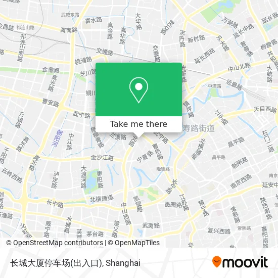 长城大厦停车场(出入口) map