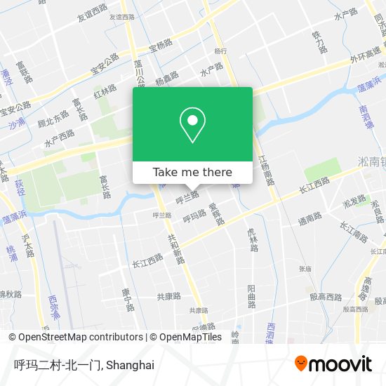 呼玛二村-北一门 map