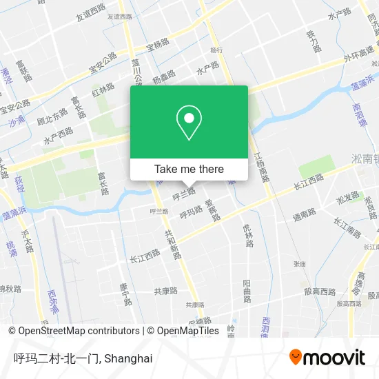 呼玛二村-北一门 map