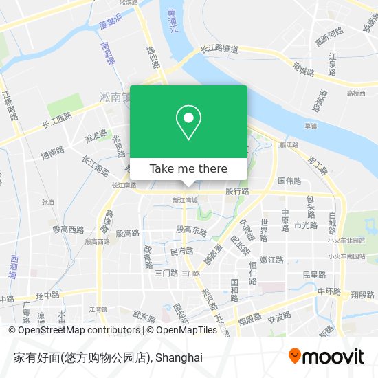 家有好面(悠方购物公园店) map