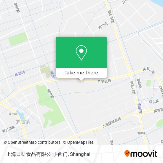 上海日研食品有限公司-西门 map