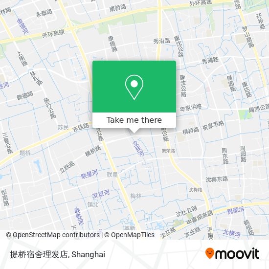 提桥宿舍理发店 map