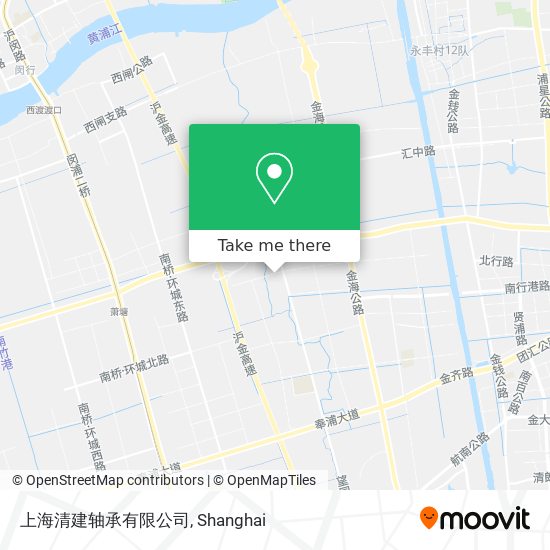 上海清建轴承有限公司 map