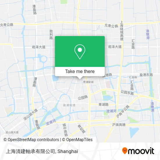 上海清建軸承有限公司 map