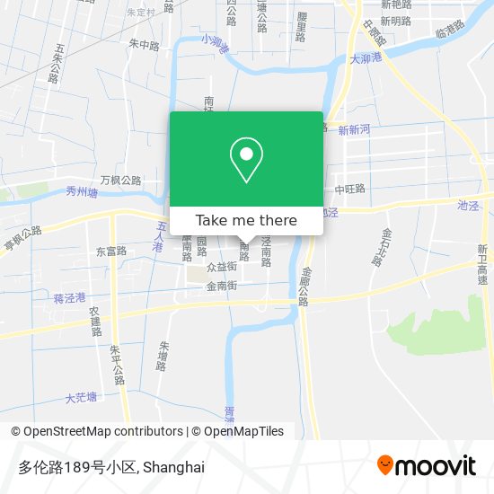多伦路189号小区 map