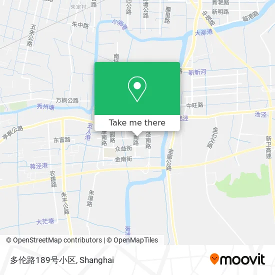 多伦路189号小区 map
