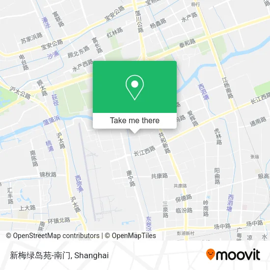 新梅绿岛苑-南门 map