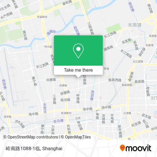 岭南路1088-1临 map
