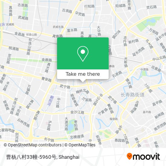 曹杨八村33幢-5960号 map