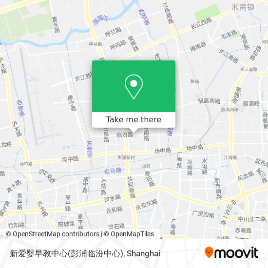 新爱婴早教中心(彭浦临汾中心) map