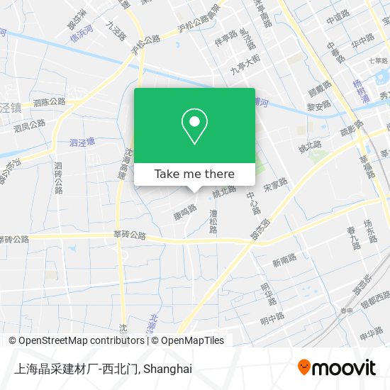 上海晶采建材厂-西北门 map