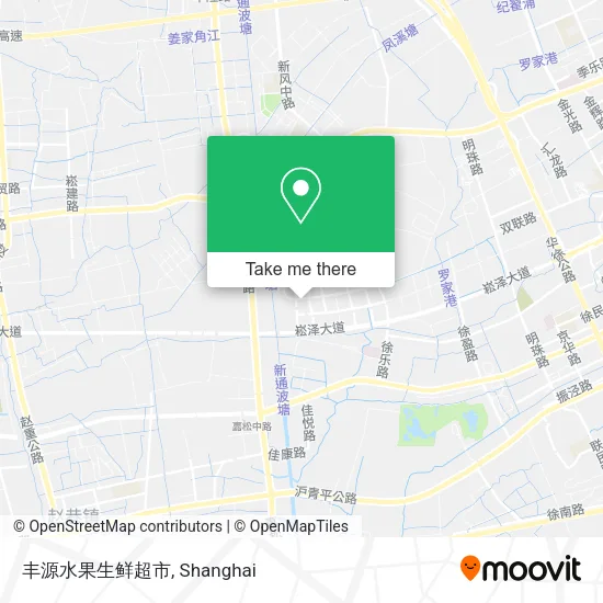 丰源水果生鲜超市 map