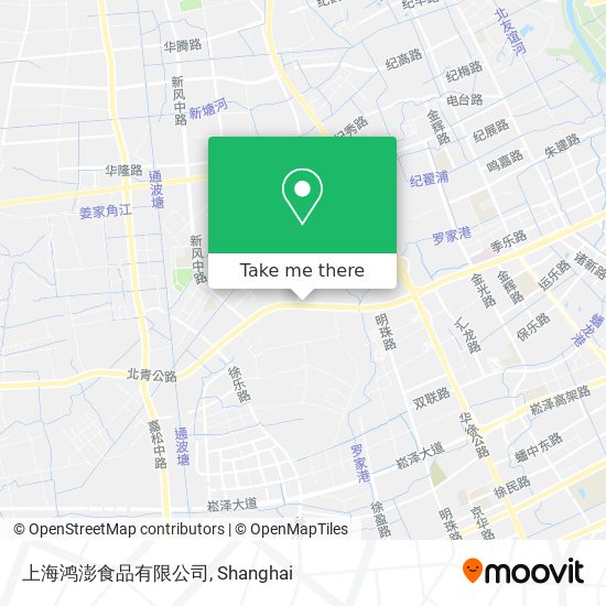 上海鸿澎食品有限公司 map