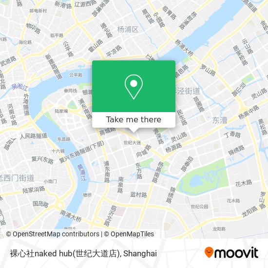 裸心社naked hub(世纪大道店) map