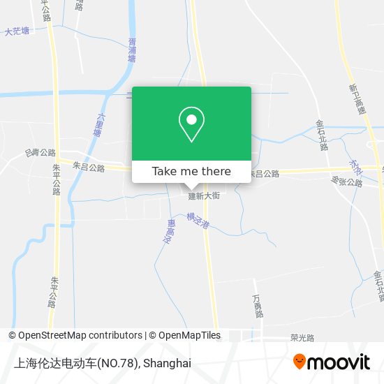 上海伦达电动车(NO.78) map