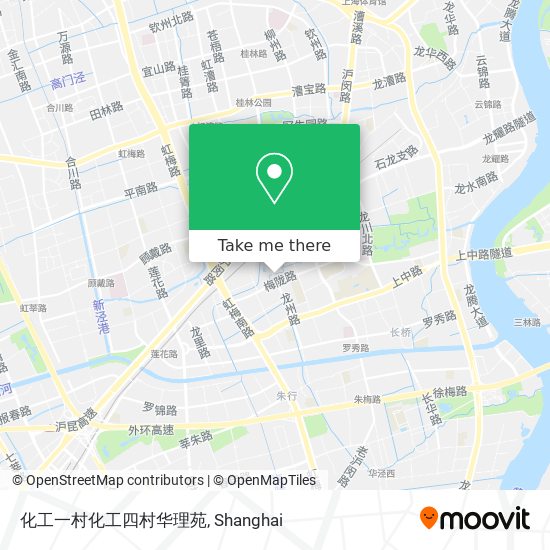 化工一村化工四村华理苑 map