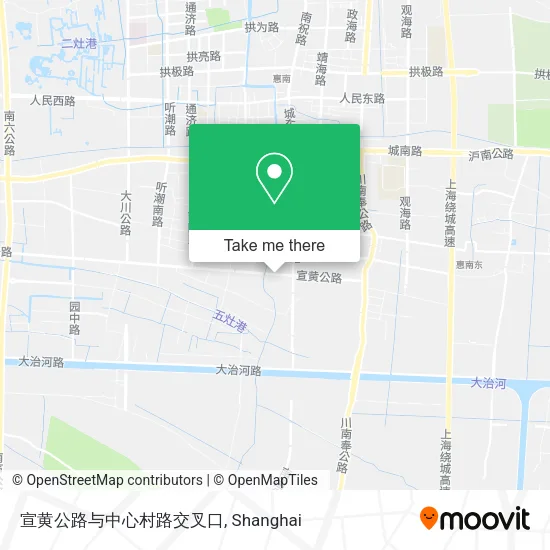 宣黄公路与中心村路交叉口 map