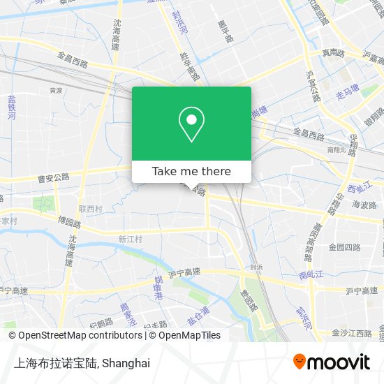 上海布拉诺宝陆 map