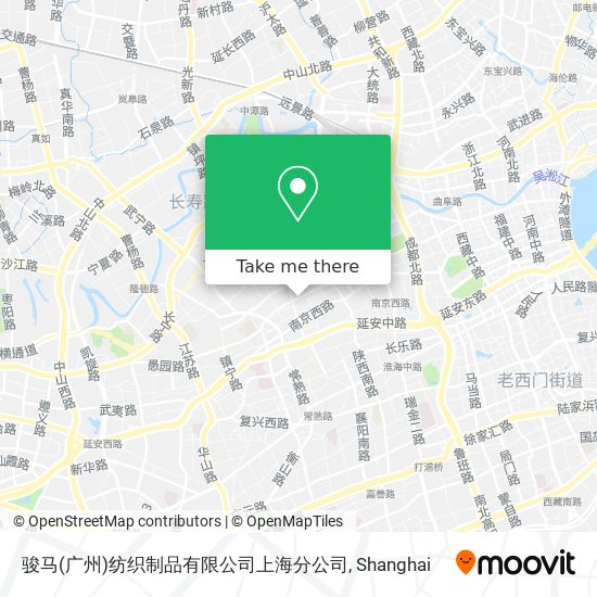 骏马(广州)纺织制品有限公司上海分公司 map