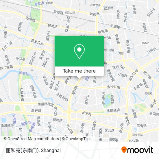 丽和苑(东南门) map