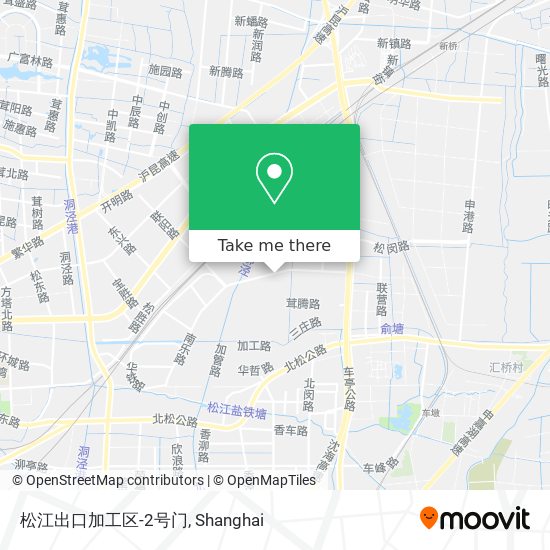 松江出口加工区-2号门 map