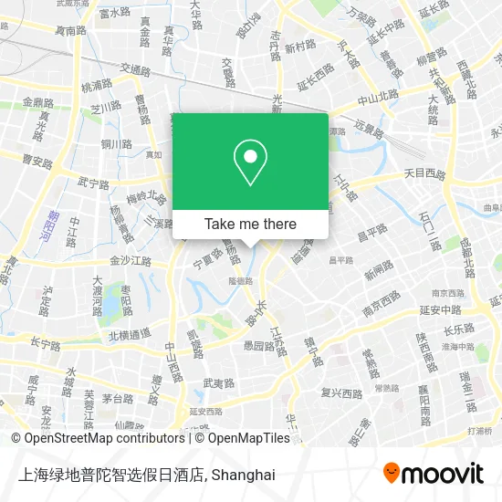 上海绿地普陀智选假日酒店 map