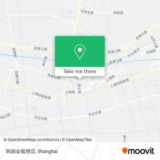 韩国金狐狸店 map