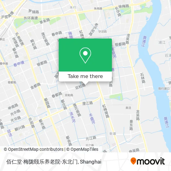 佰仁堂·梅陇颐乐养老院-东北门 map