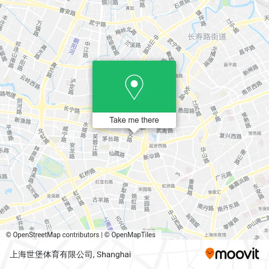 上海世堡体育有限公司 map