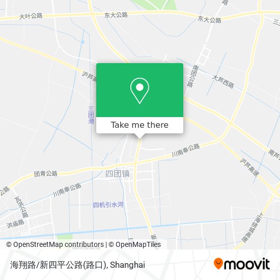 海翔路/新四平公路(路口) map