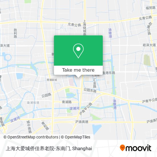 上海大爱城侨佳养老院-东南门 map