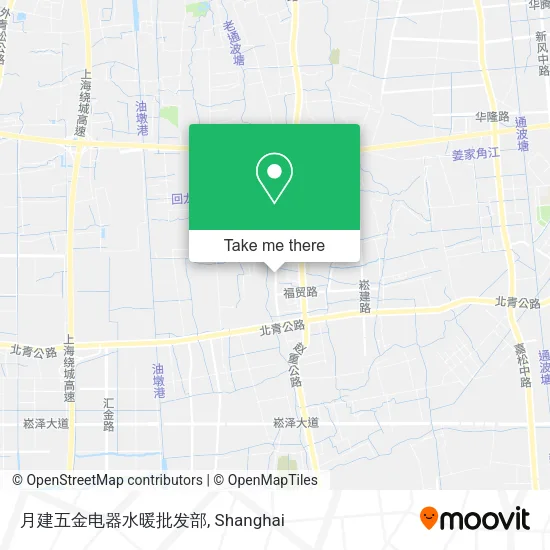月建五金电器水暖批发部 map
