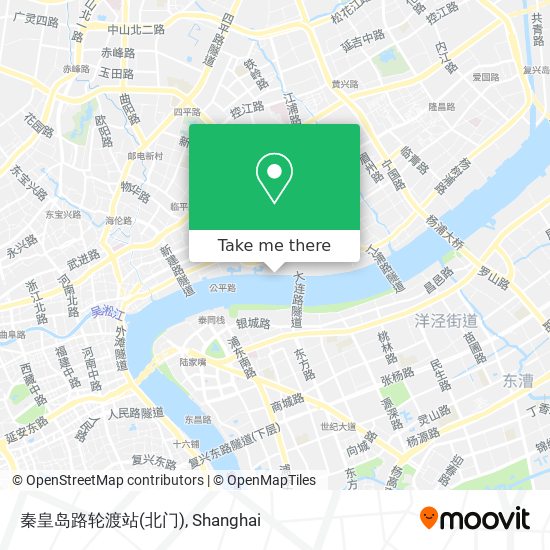 秦皇岛路轮渡站(北门) map