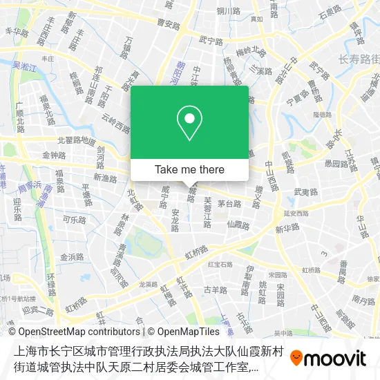 上海市长宁区城市管理行政执法局执法大队仙霞新村街道城管执法中队天原二村居委会城管工作室 map