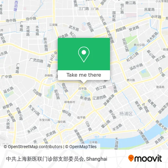 中共上海新医联门诊部支部委员会 map