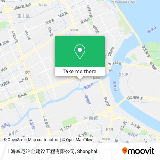 上海威尼冶金建设工程有限公司 map