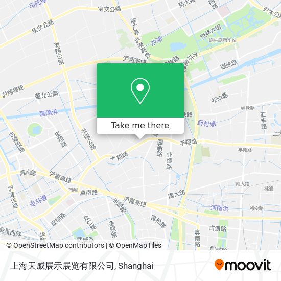 上海天威展示展览有限公司 map