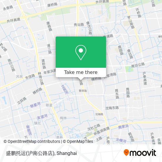 盛鹏托运(沪南公路店) map