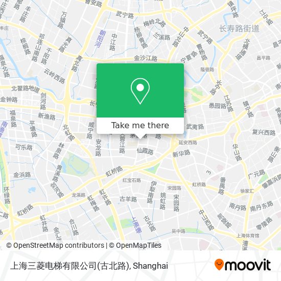 上海三菱电梯有限公司(古北路) map