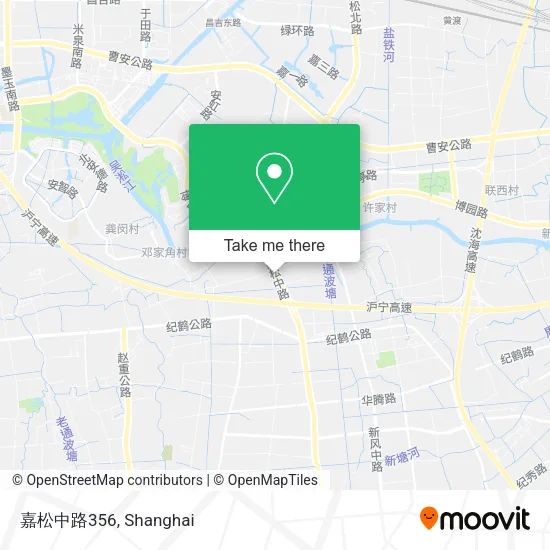 嘉松中路356 map