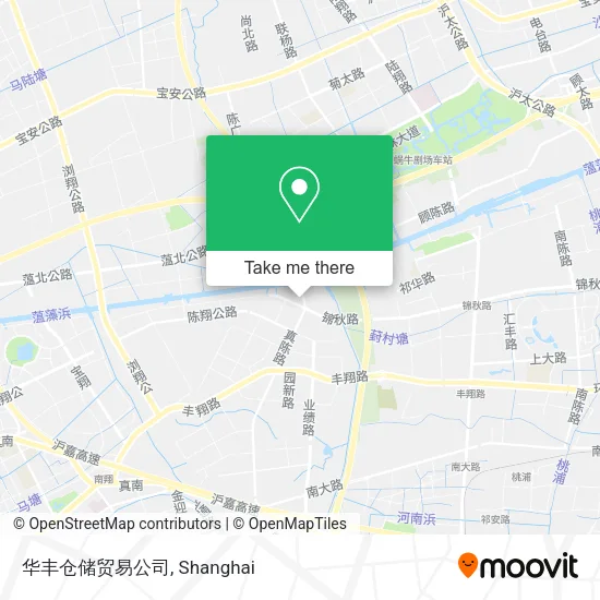 华丰仓储贸易公司 map