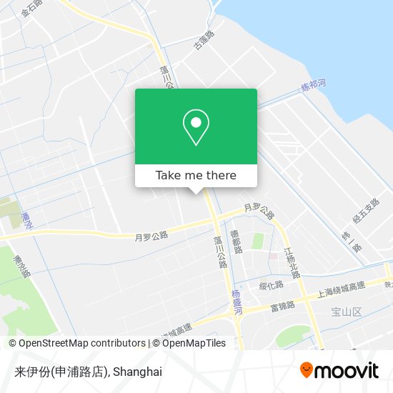 来伊份(申浦路店) map