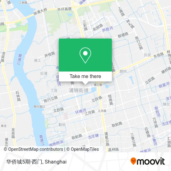 华侨城5期-西门 map