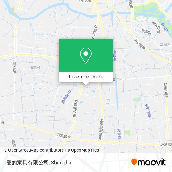 爱的家具有限公司 map