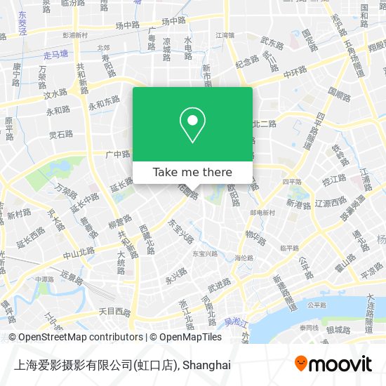 上海爱影摄影有限公司(虹口店) map